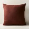 Alpaca Rum Raisin Throw Pillow With Down-Alternative Insert 20'' 2 Alpaca Rum Raisin Throw Pillow With Down-Alternative Insert 20'' -Home Store AlpacaRmRsnDAPllw20x20SHF23