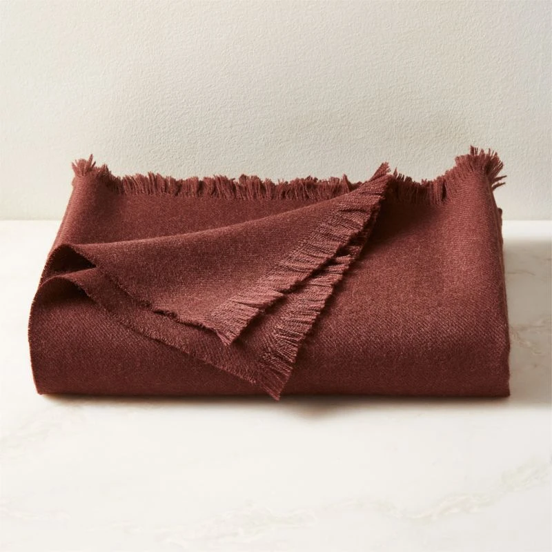 Alpaca Rum Raisin Throw Blanket 50"x70" 3 Alpaca Rum Raisin Throw Blanket 50"x70"