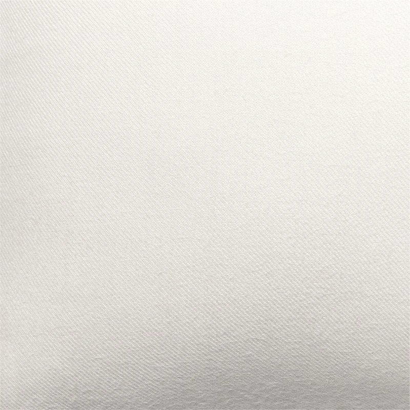 Alpaca Warm White Throw Pillow With Down-Alternative Insert 20'' 4 Alpaca Warm White Throw Pillow With Down-Alternative Insert 20'' - Image 2