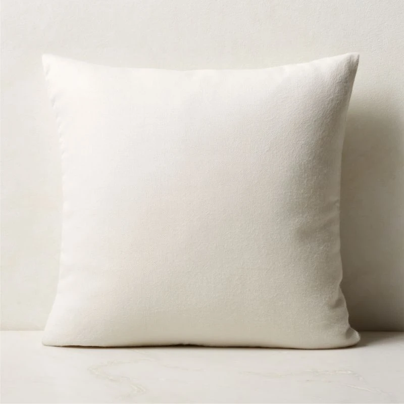 Alpaca Warm White Throw Pillow With Down-Alternative Insert 20'' 3 Alpaca Warm White Throw Pillow With Down-Alternative Insert 20''