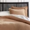 Alto Organic Cotton Camel Duvet Cover And Shams 1 Alto Organic Cotton Camel Duvet Cover And Shams -Home Store AltoFQDuvetOrgCttnCamelSHF21