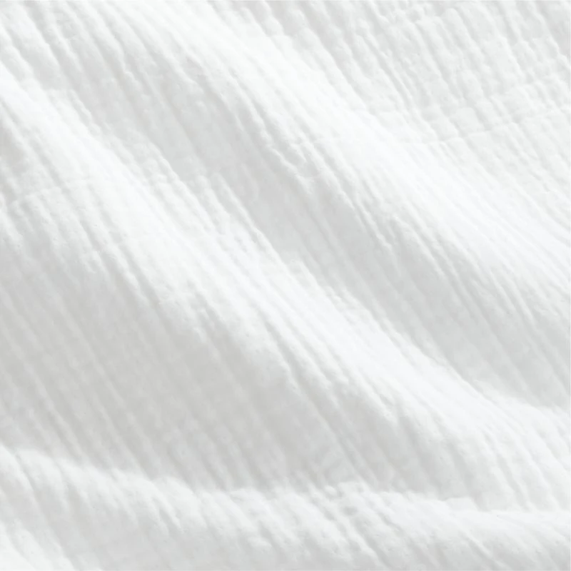 Alto Organic Cotton White Duvet Cover And Shams 4 Alto Organic Cotton White Duvet Cover And Shams - Image 2
