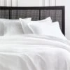 Alto Organic Cotton White Duvet Cover And Shams 1 Alto Organic Cotton White Duvet Cover And Shams -Home Store AltoFQDuvetOrgCttnWhiteSHF21