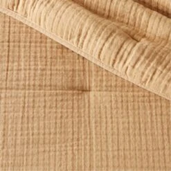 Alto Camel Organic Cotton Quilt And Shams 8 Alto Camel Organic Cotton Quilt And Shams -Home Store AltoOrgCttnCmlFQQuiltAVSHF22