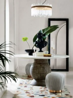 Judy Black Bust Sculpture 15 Judy Black Bust Sculpture -Home Store BalanceRoundPedestalDiningTableAg19 1