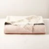Banda Striped Merino Wool Throw Blanket -Home Store BandaMerinoIrisThrowSHF22