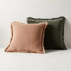 Bettie Light Brown Throw Pillow With Down-Alternative Insert 16'' -Home Store Bettie16inPillowGroupFHS23