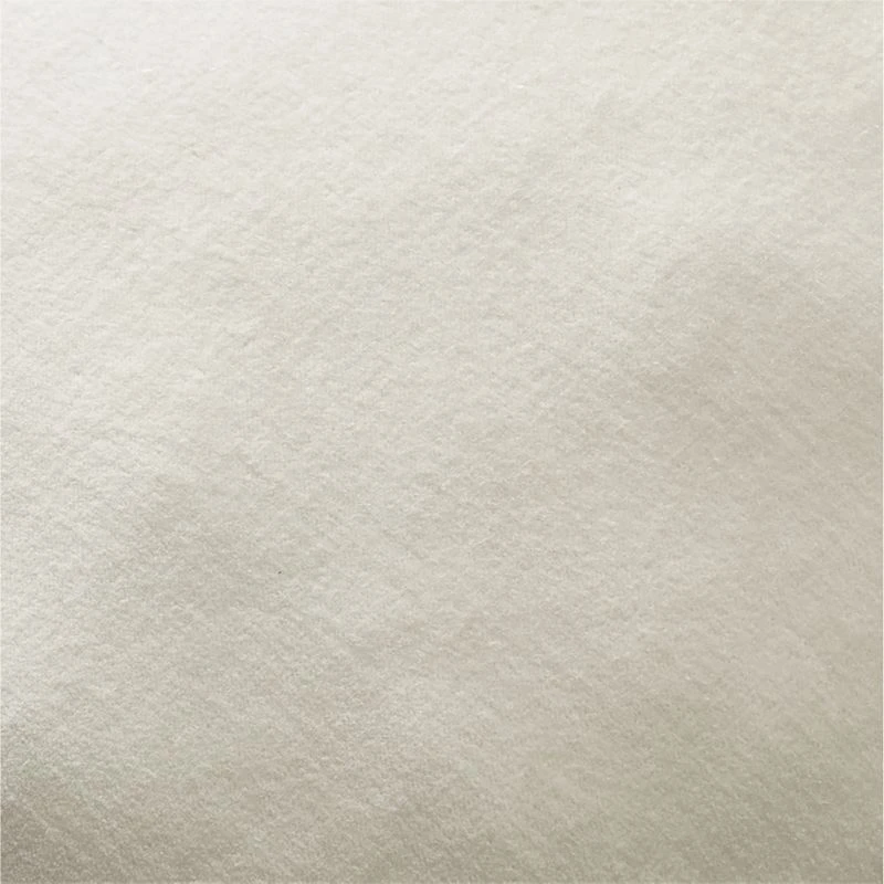 Bettie Warm White Velvet Round Throw Pillow 16" 4 Bettie Warm White Velvet Round Throw Pillow 16" - Image 2