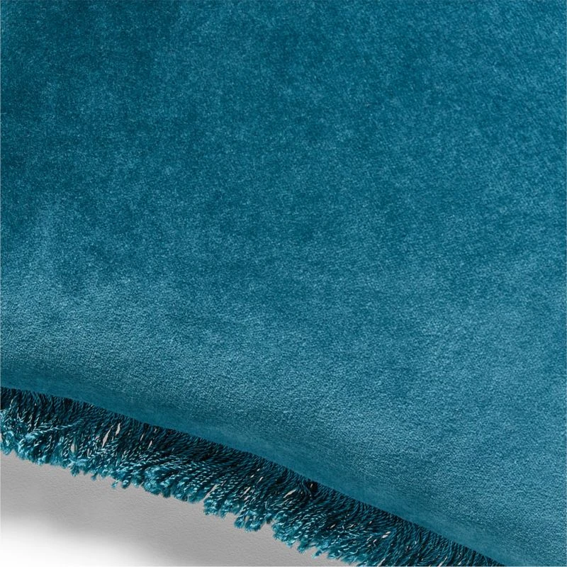 Bettie Teal Throw Pillow With Down-Alternative Insert 18'' 5 Bettie Teal Throw Pillow With Down-Alternative Insert 18'' - Image 3