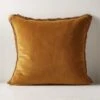 Bettie Tapenade Yellow Throw Pillow With Down-Alternative Insert 23" -Home Store BettieTpndPillow23X23inSHF22