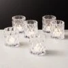 Betty Glass Tealight Candle Holder Set Of 6 2 Betty Glass Tealight Candle Holder Set Of 6 -Home Store BettyClearGroupFHF19