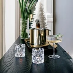 Betty Glass Tealight Candle Holder Set Of 6 9 Betty Glass Tealight Candle Holder Set Of 6 -Home Store BettyClearTeaLightCandleNV20 1x1