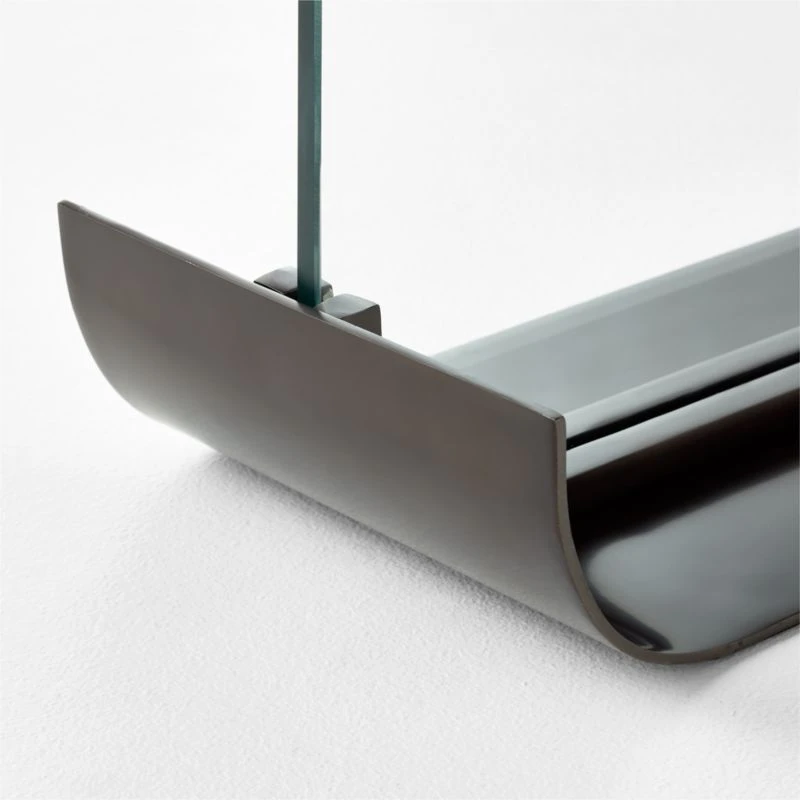 Black Curve Fireplace Screen 5 Black Curve Fireplace Screen - Image 3