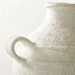 Brise White Jug Vase Tall 10 Brise White Jug Vase Tall -Home Store BriseSmallWhiteVaseAVSHS23