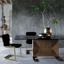 Rough Cast Brass Metal Indoor Planter Small 13 Rough Cast Brass Metal Indoor Planter Small -Home Store CB2FA21 KD 4A 1320 OC21 1x1