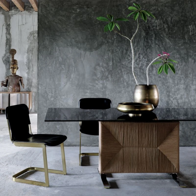 Rough Cast Brass Metal Indoor Planter Small 7 Rough Cast Brass Metal Indoor Planter Small - Image 5