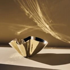 Adorn Brass Abstract Bowl 12 Adorn Brass Abstract Bowl -Home Store CB2FA22 10A 048 V1