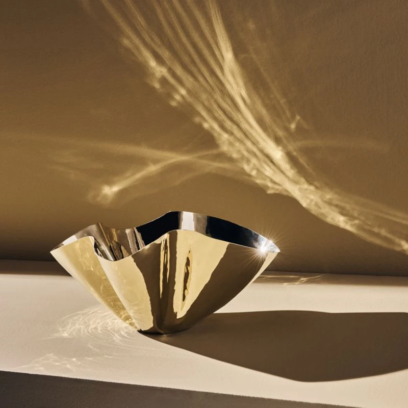 Adorn Brass Abstract Bowl 7 Adorn Brass Abstract Bowl - Image 5