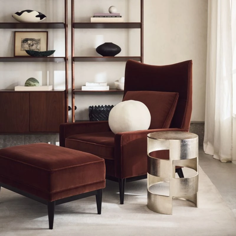 Terre Ivory White Velvet Sphere Throw Pillow 6 Terre Ivory White Velvet Sphere Throw Pillow - Image 4