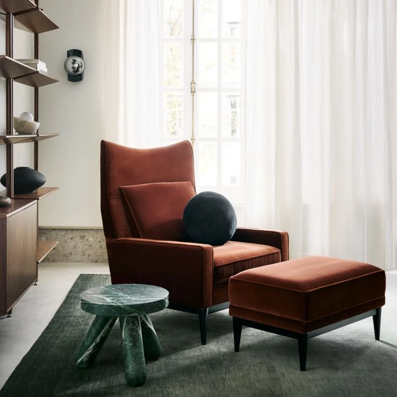 Terre Black Velvet Sphere Throw Pillow 6 Terre Black Velvet Sphere Throw Pillow - Image 4