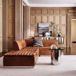 Jasira Tiger Print Wool Throw Pillow With Feather-Down Insert 20" -Home Store CB2HOL22 25A V3