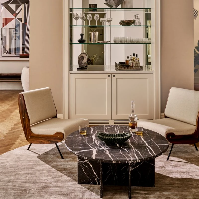 Reve Oval Fluted Green Marble Bowl 7 Reve Oval Fluted Green Marble Bowl - Image 5