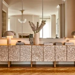 Ionic Beige Marble Sculpture 12 Ionic Beige Marble Sculpture -Home Store CB2PH23 BAR AREA 053 HERO