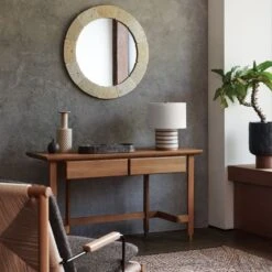 Clemente Footed Clay Indoor/Outdoor Planter Medium -Home Store CB2SP22 LF 12A hero