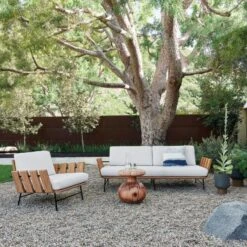 Clemente Footed Clay Indoor/Outdoor Planter Medium -Home Store CB2SP22 LF 8A hero