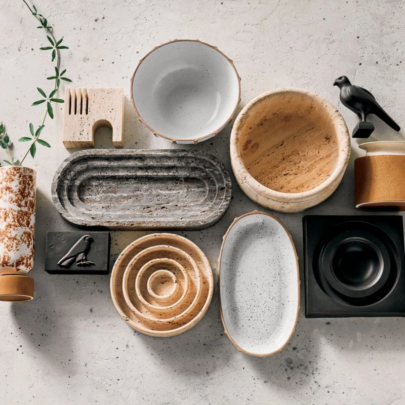 Descanso Stoneware Tray 6 Descanso Stoneware Tray - Image 4