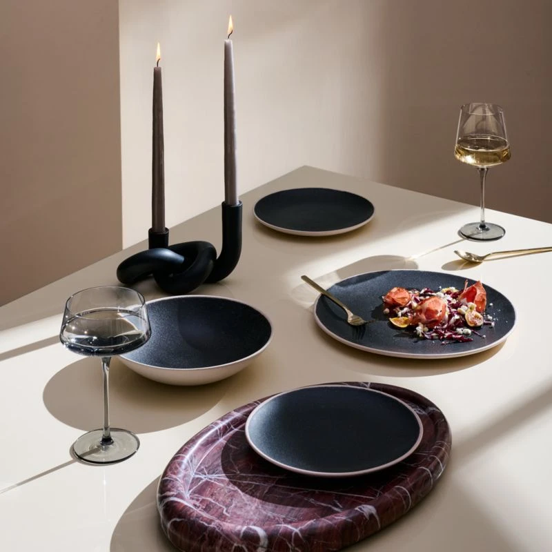 Asha Black Knotted Double Taper Candle Holder 8 Asha Black Knotted Double Taper Candle Holder - Image 6