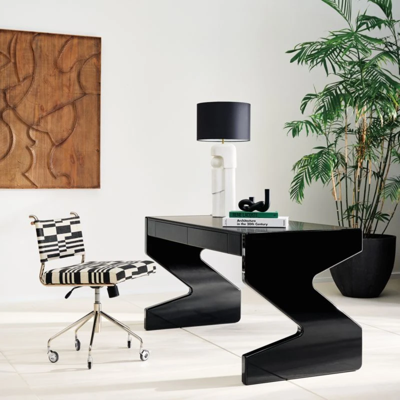 Asha Black Knotted Double Taper Candle Holder 9 Asha Black Knotted Double Taper Candle Holder - Image 7