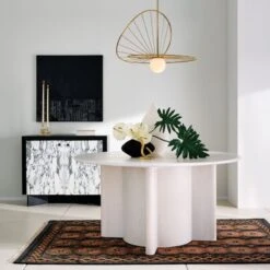 Latto Unlaquered Brass Taper Candle Holder Small 15 Latto Unlaquered Brass Taper Candle Holder Small -Home Store CB2SP23 PR 07A hero 1