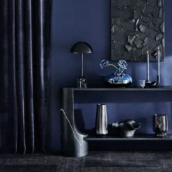 Flounce Black Teak Decorative Bowl 13 Flounce Black Teak Decorative Bowl -Home Store CB2SP23 PR 08A hero 1