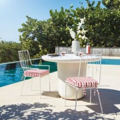 Ceres White Ceramic Vase -Home Store CB2SU22 14A v1 RET