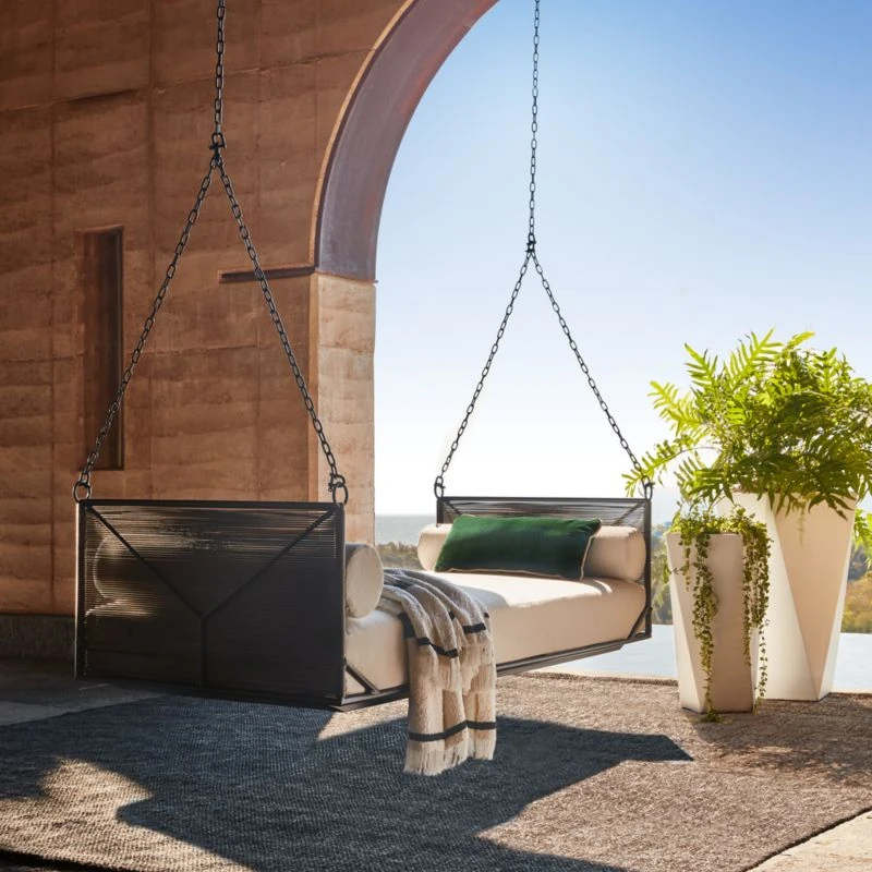 Huxley Black And White Striped Wool Throw Blanket 7 Huxley Black And White Striped Wool Throw Blanket - Image 5