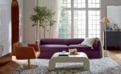 Onyx Raw Edge Stone Bowl -Home Store CassidyBolsterBackOrchidVelvetAG19