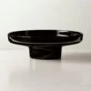 Contempri Footed Black Serving Bowl -Home Store ContempriBlkFtdSrvngBwlSHS22