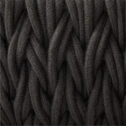 Conway Rectangular Black Cotton Storage Basket Small -Home Store ConwayBasketBlackAV2SHS22