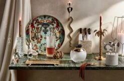 Regal Monkeys Round Serving Tray -Home Store CosetteCrystalTaperCandleGG19