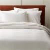 Organic Cotton Sateen 520 Thread Count Ivory Duvet Cover And Shams 1 Organic Cotton Sateen 520 Thread Count Ivory Duvet Cover And Shams -Home Store CttnStn520TCIvoryFQDuvetSHF21