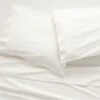 Organic Cotton Sateen 520 Thread Count Ivory Sheet Sets 1 Organic Cotton Sateen 520 Thread Count Ivory Sheet Sets -Home Store CttnStn520TCQSheetSIvrySHF21