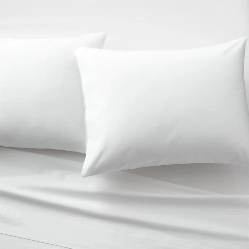 Organic Cotton Sateen 520 Thread Count White Sheet Sets 3 Organic Cotton Sateen 520 Thread Count White Sheet Sets