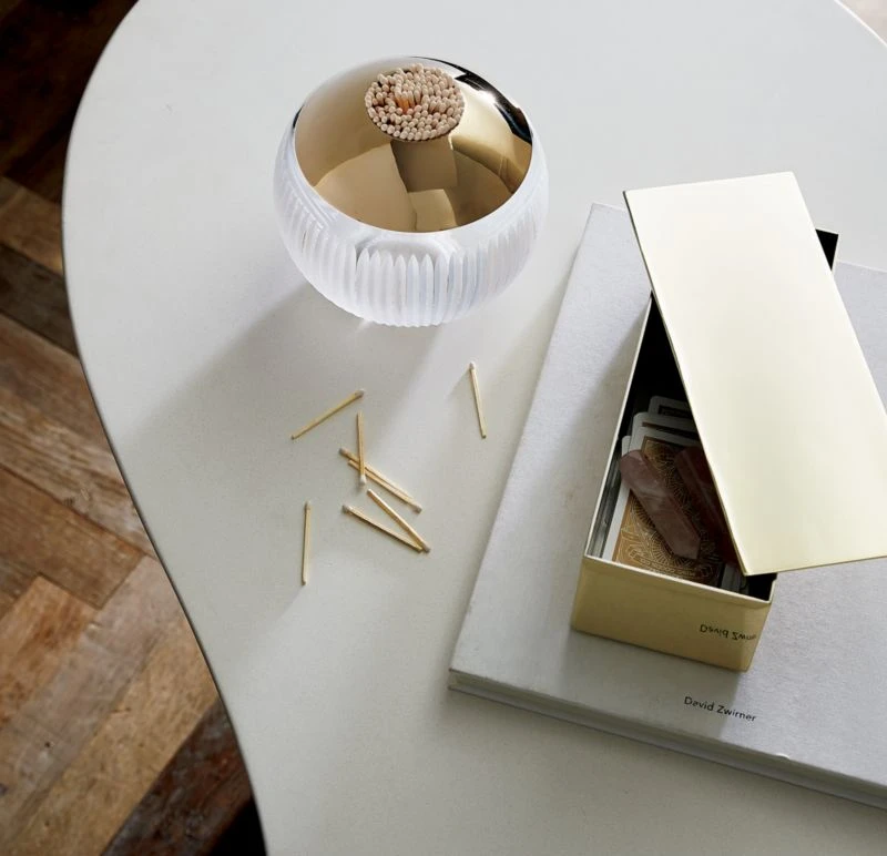 Oro Champagne Gold Decorative Storage Box 5 Oro Champagne Gold Decorative Storage Box - Image 3