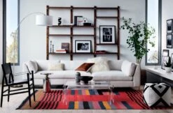 Toodle White Wool Throw Pillow With Down-Alternative Insert 18"x12" 8 Toodle White Wool Throw Pillow With Down-Alternative Insert 18"x12" -Home Store Decker2PieceSectionalJL19