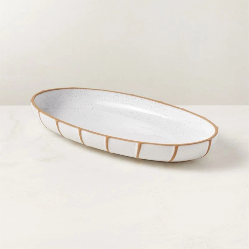 Descanso Stoneware Tray 3 Descanso Stoneware Tray