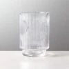 Dina Fluted Glass Vase 2 Dina Fluted Glass Vase -Home Store DinaFlutedGlassVaseSHS21