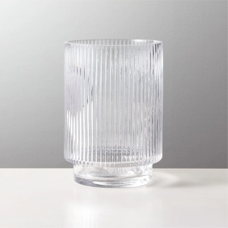 Dina Fluted Glass Vase 3 Dina Fluted Glass Vase