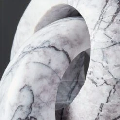 Don't Get It Twisted Marble Decorative Object 12 Don't Get It Twisted Marble Decorative Object -Home Store DontGetItTwistedMblObjAVSHF21