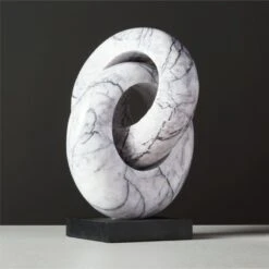 Don't Get It Twisted Marble Decorative Object